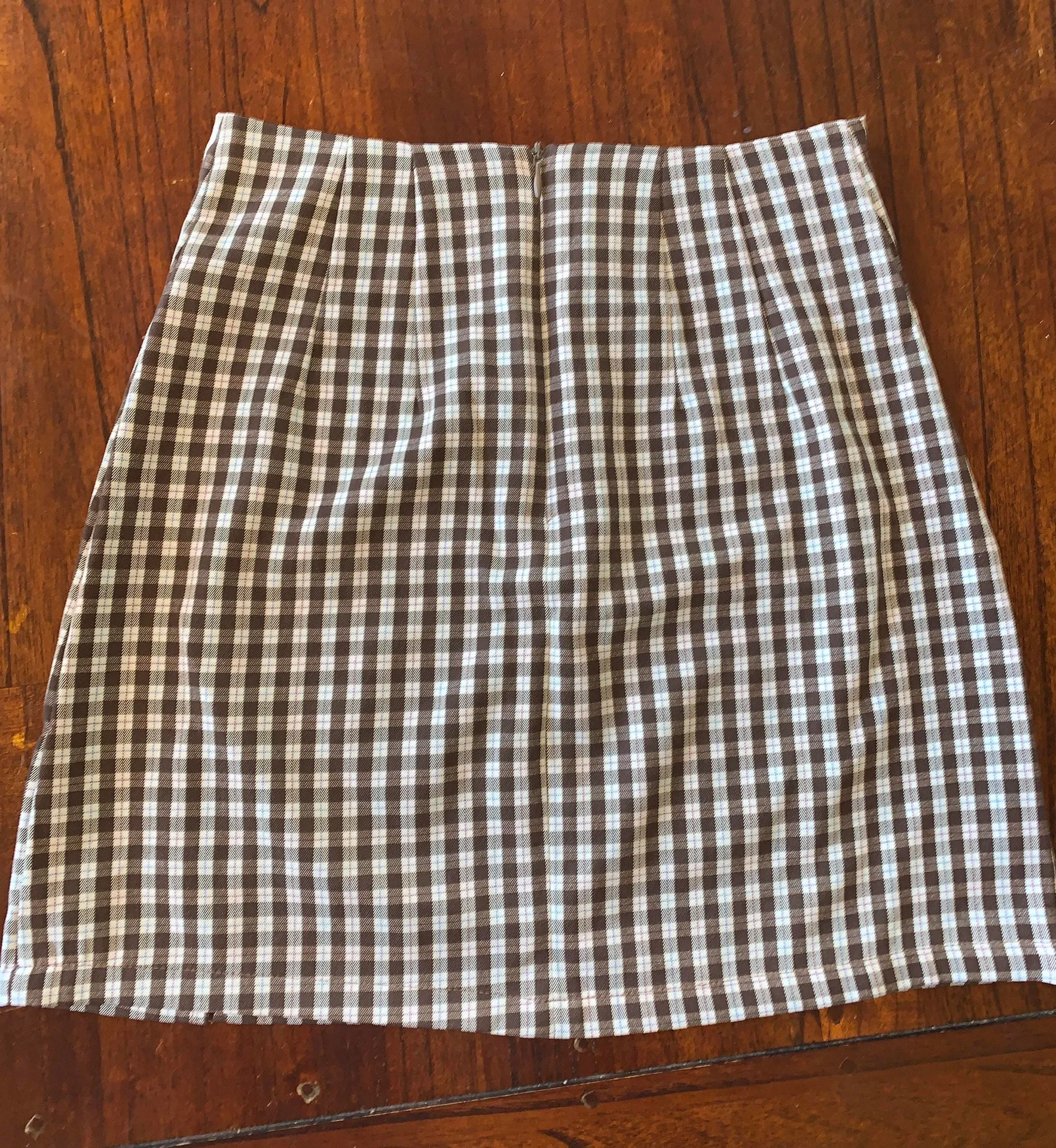 John Galt Brandy Melville Gingham Skirt - Image 2
