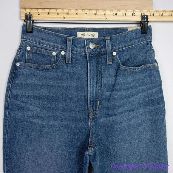 NEW‎ Madewell Perfect Vintage Straight Jean in Mayfield Wash, NG251, 26 - Image 5
