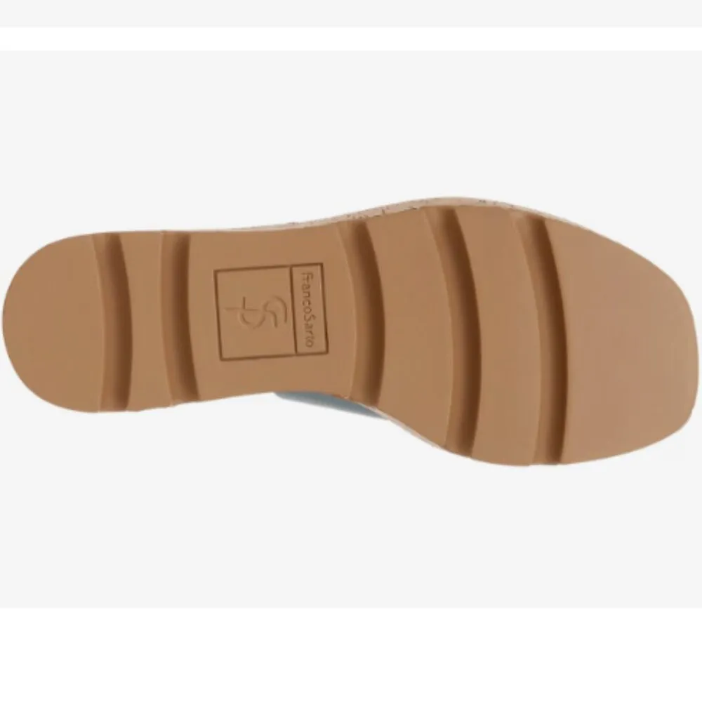 NEW Franco Sarto Hesta Wedge Sandal Denim - Image 5