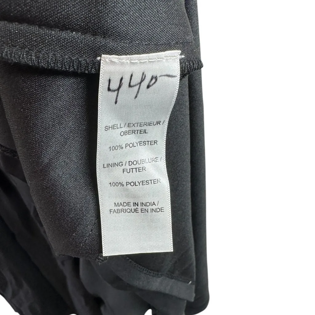 NWT Aidan Mattox Black Beaded Evening Gown Formal Long Dress Size 4 - Image 8