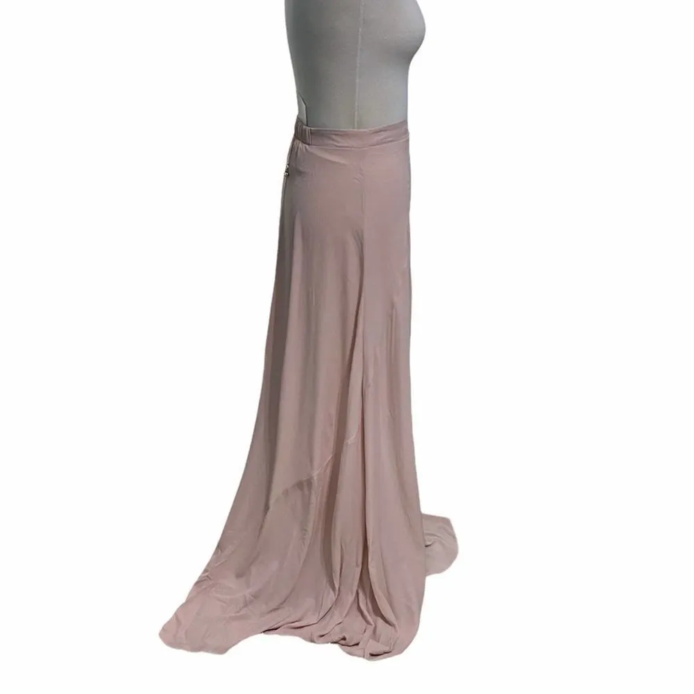 Show Me Your Mumu SMYM Princess Di Maxi Ballgown‎ Skirt Dusty Blush Medium - Image 8