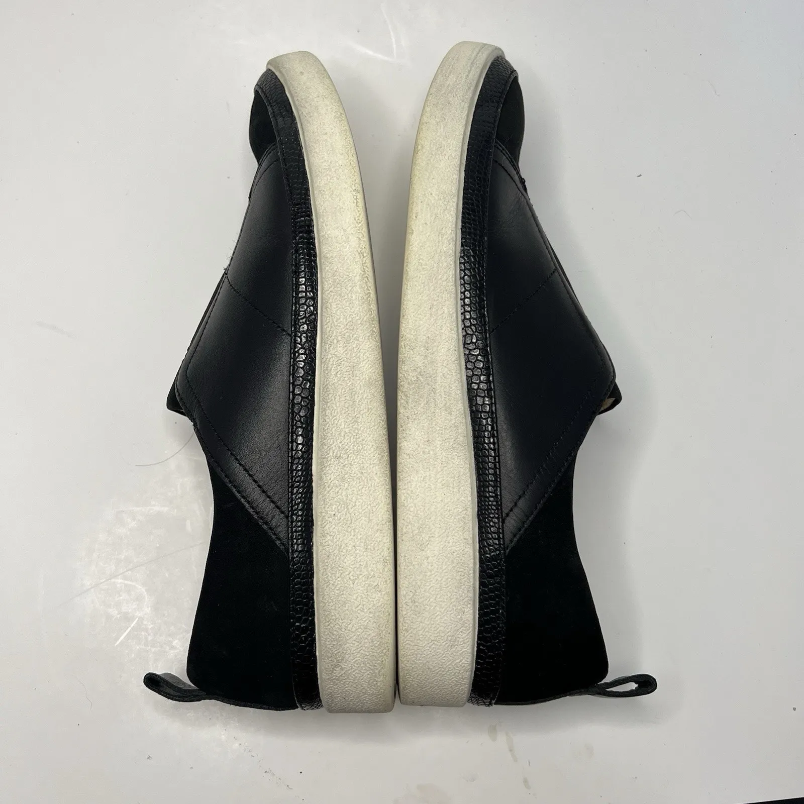 Vionic Zinah Womens Black Leather Nubuck Slip On Sneaker Size 9 Casual Shoe - Image 8