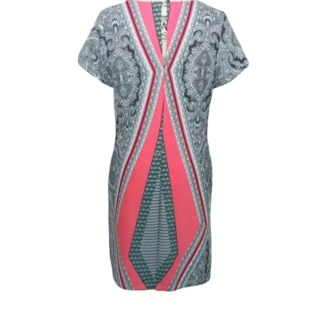 Kut from the Kloth Alicea Ponte Geometric Contemporary Dress Size 10 - Image 5