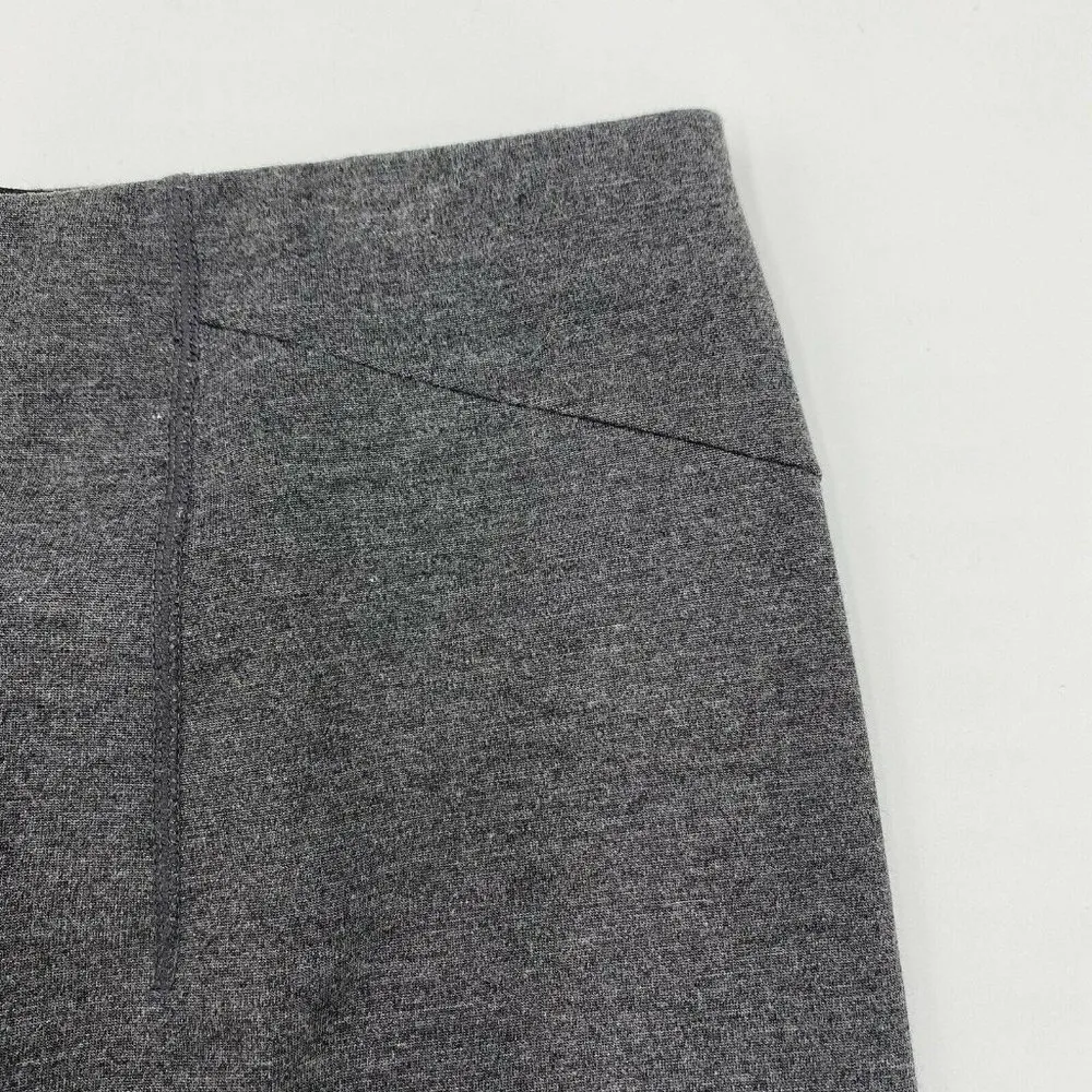 Ann Taylor Sz 2P Petite Gray Rayon Stretch Pencil Skirt - Image 3