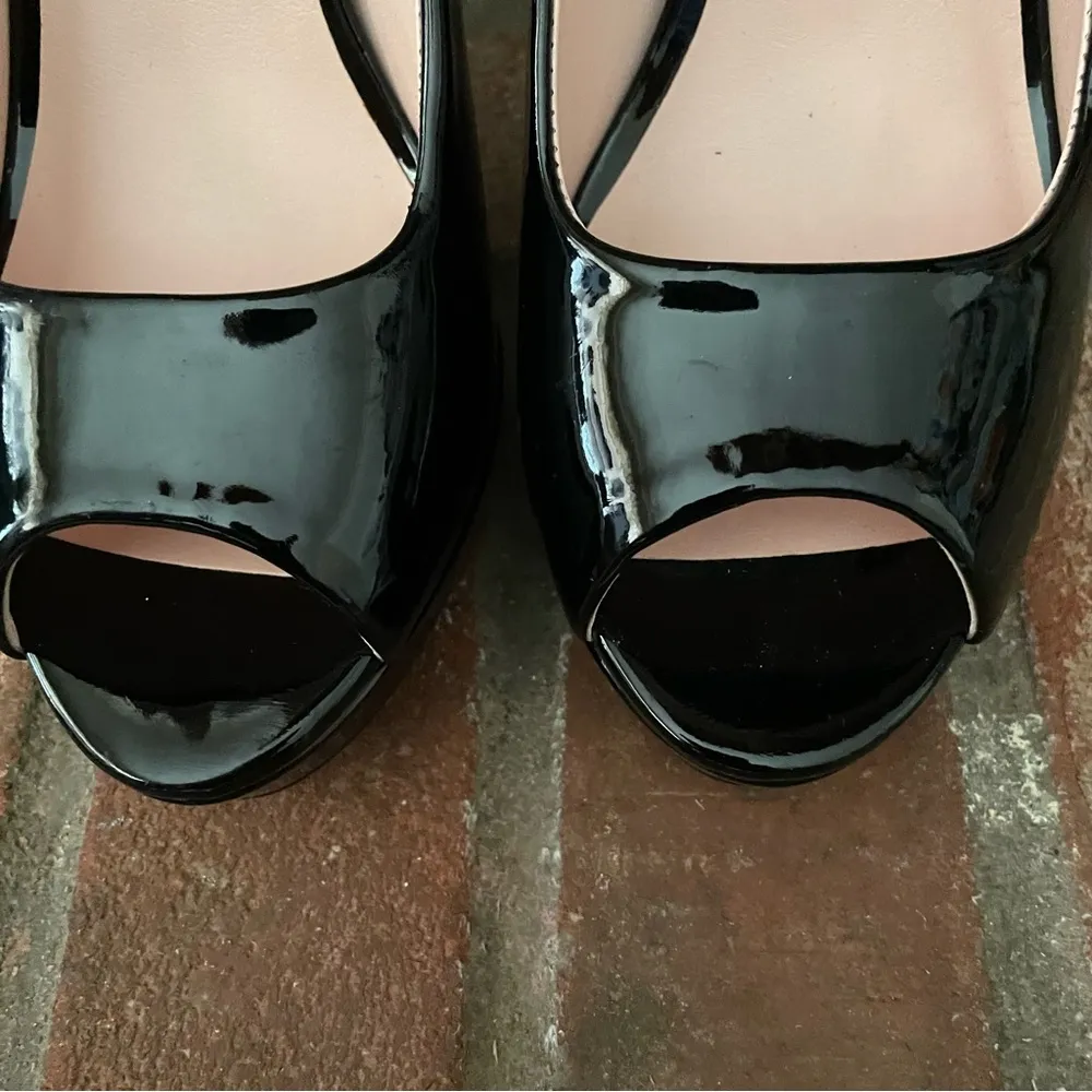 Chinese Laundry Open Toe Black Heels - Image 7