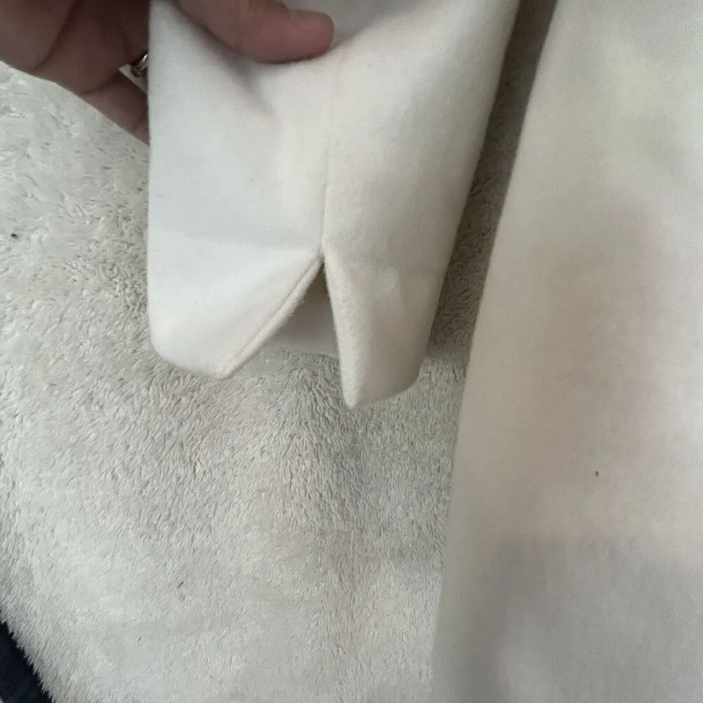 Chicos 3 XL 16 Jacket Blazer Felt White Pocket Career Classic - Image 2