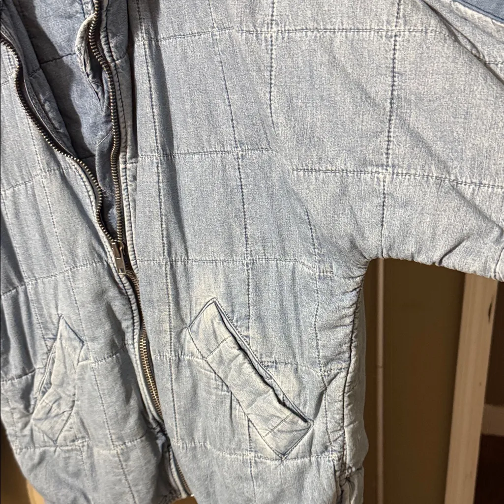 Free People Dolman Quilted Puffer Jacket Size Small - Image 6