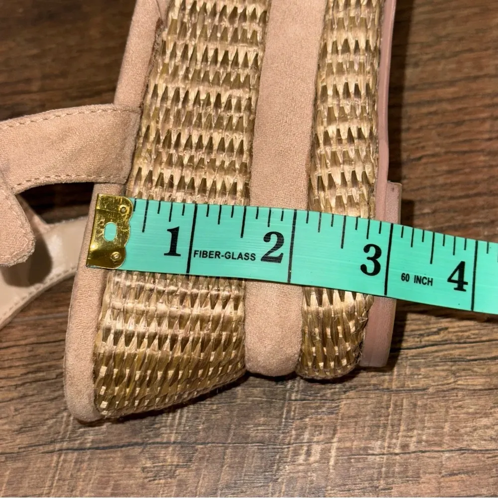 Free People Vegan Women's Tan Platform Sandals - Image 13