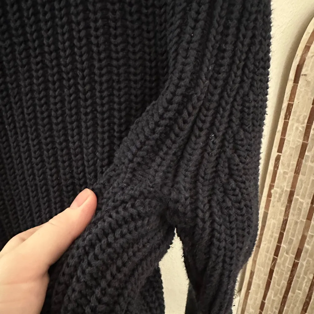 All Saints - Dark Blue/Black Sweater - Image 3