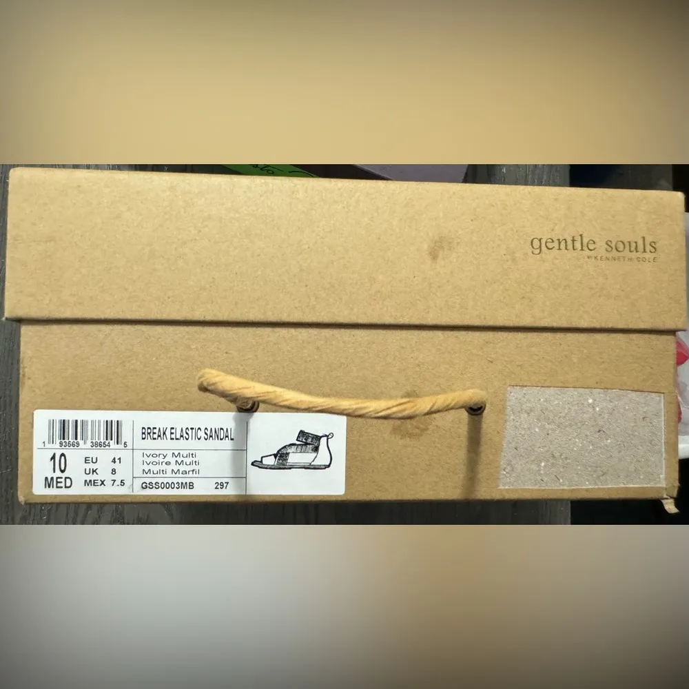 Gentle Soles by Kenneth Cole Women’s Sandals Ivory Size 10 - Image 9