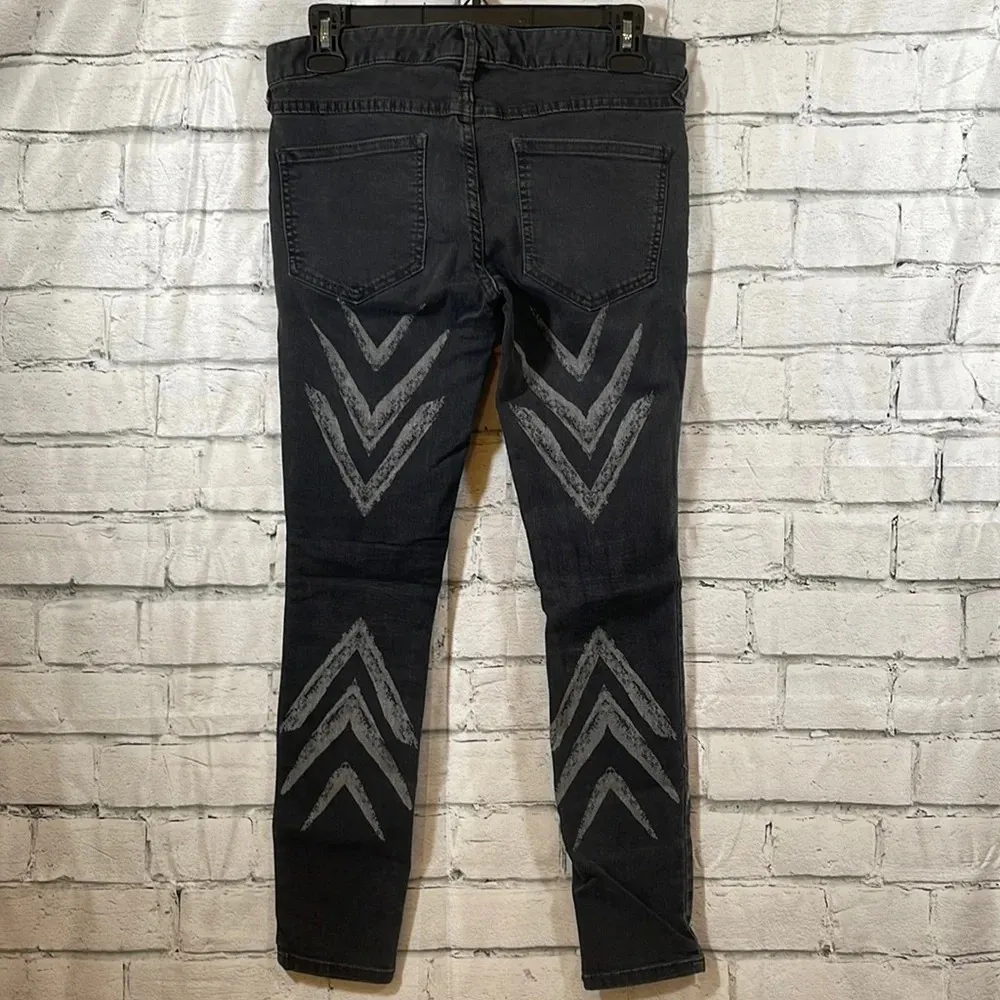Free People black tribal pants 27 - Image 3