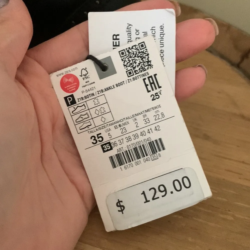 Zara Black Boots - Image 3