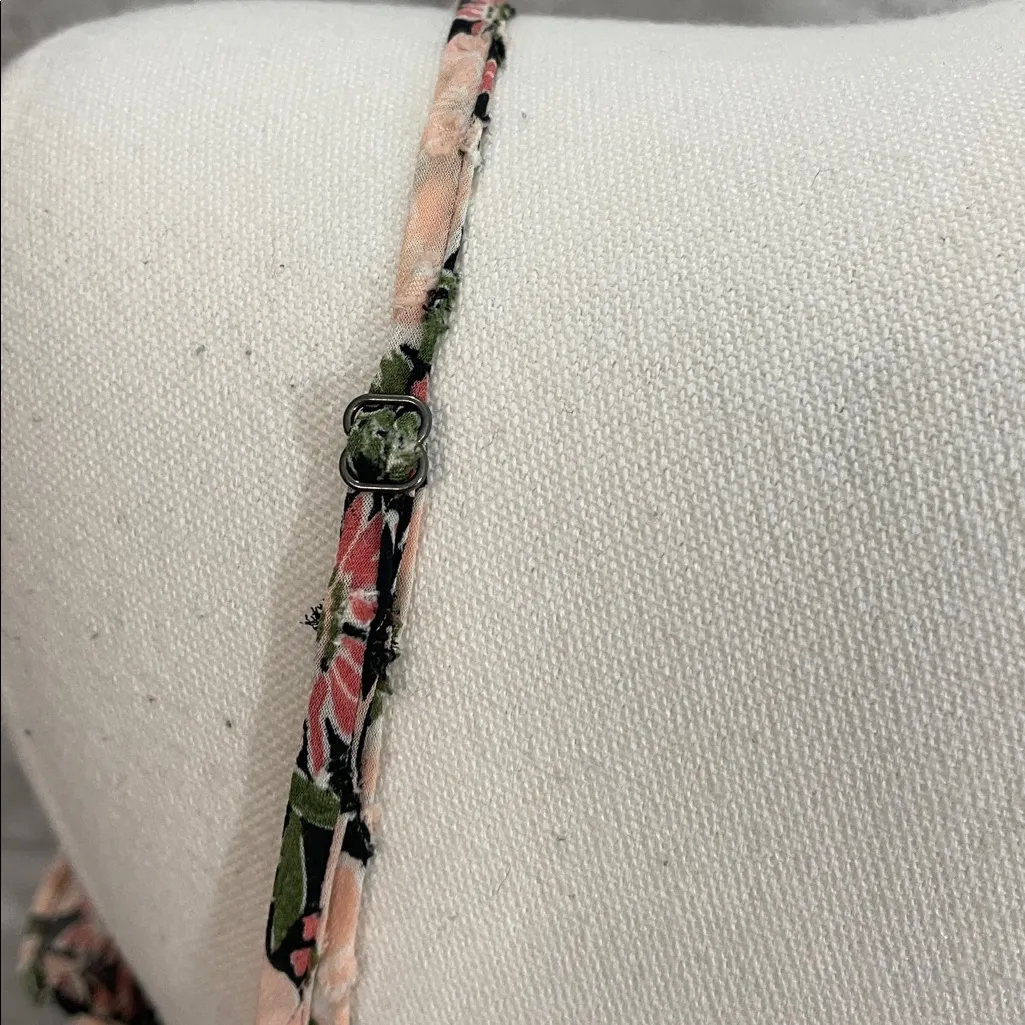 Lush Pink and Black Floral Mini Dress - Image 4