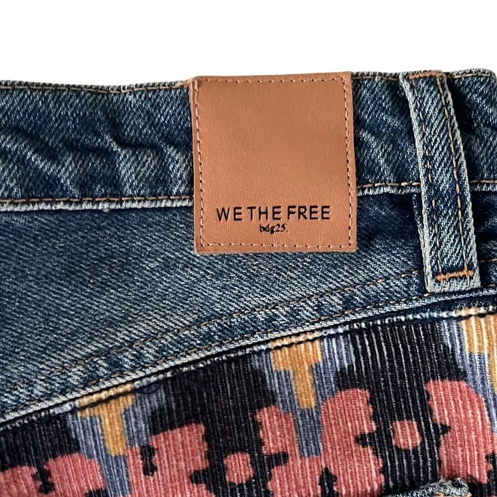 EUC Free People Rocky Mountain Straight Leg Jeans - Image 6