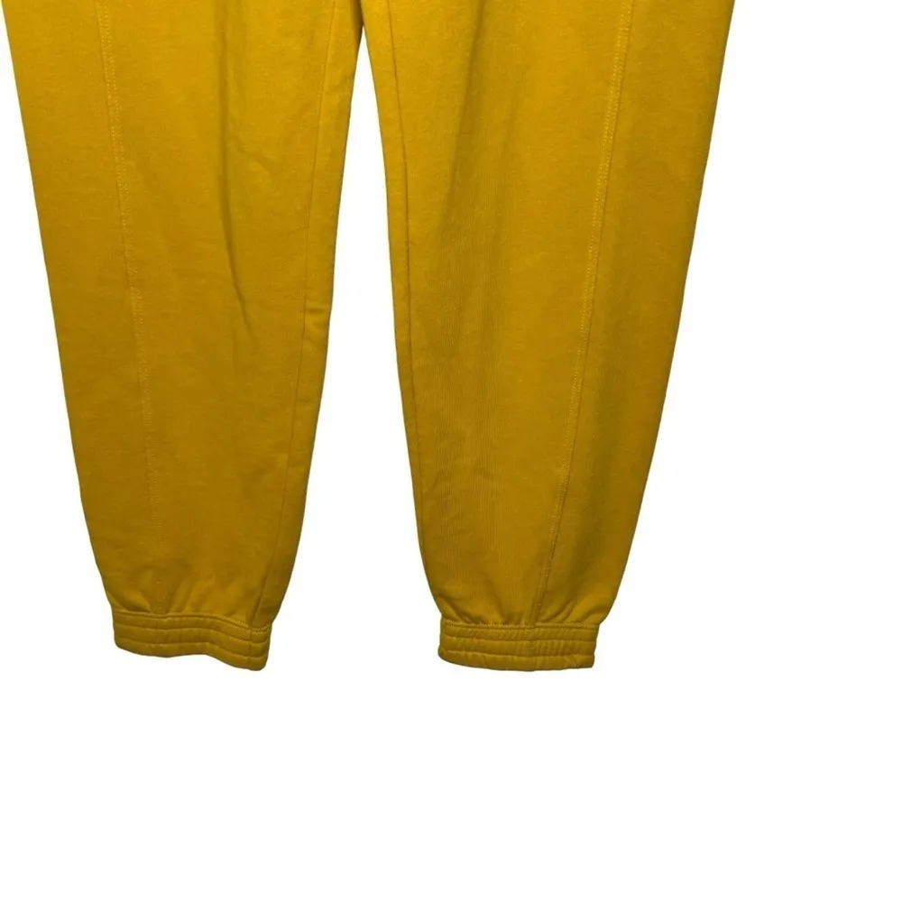 Fabletics Eco-Conscious Slim Sweatpants in Mustard Yellow Small - Image 2