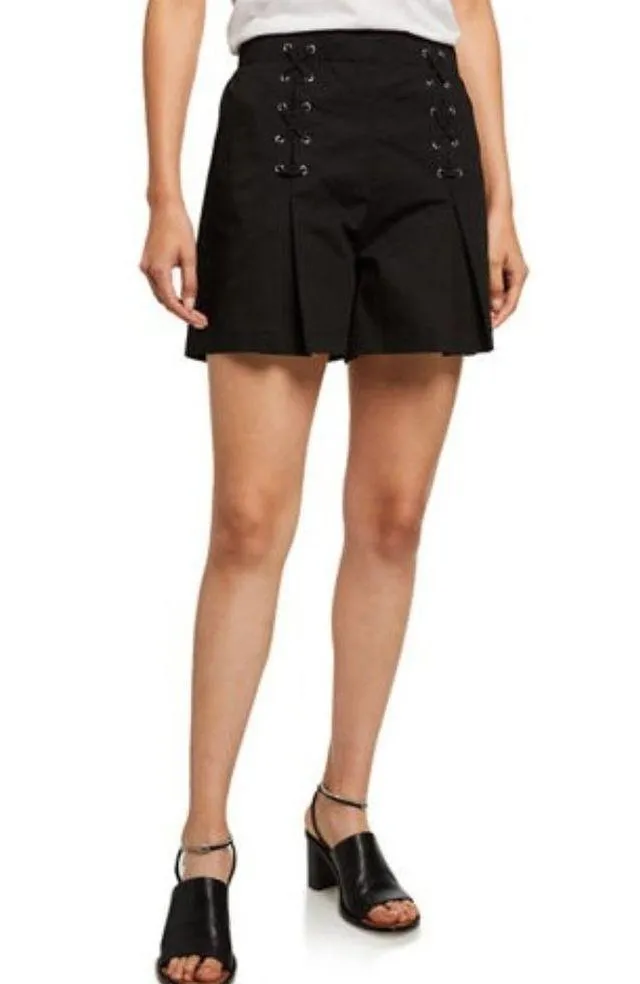 Laundry By Shelli High Rise Black Shorts Size M - Image 3