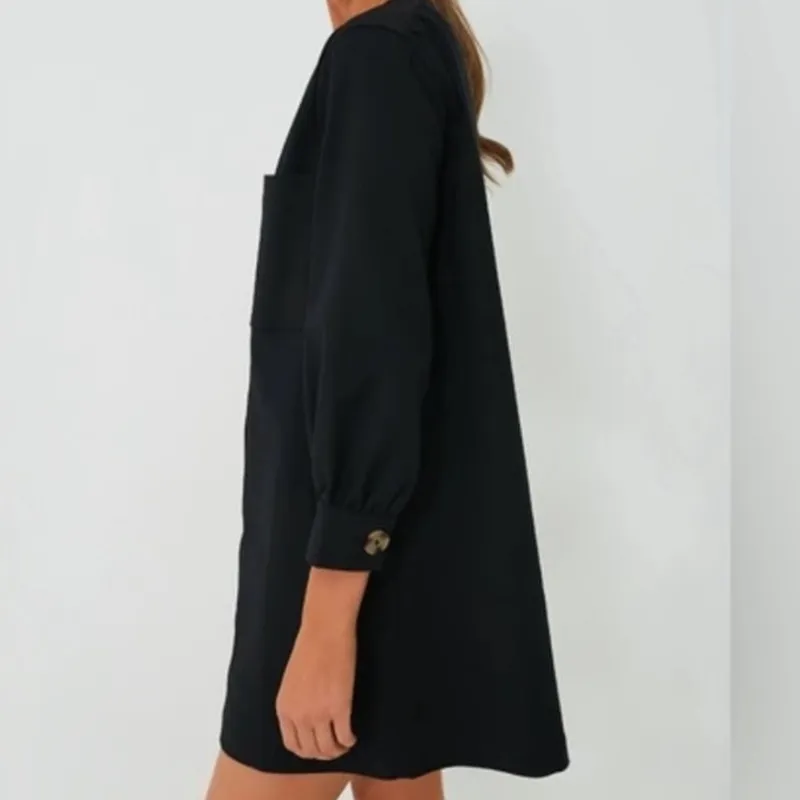 Tuckernuck Black Blake Mini Dress - Medium - Image 6