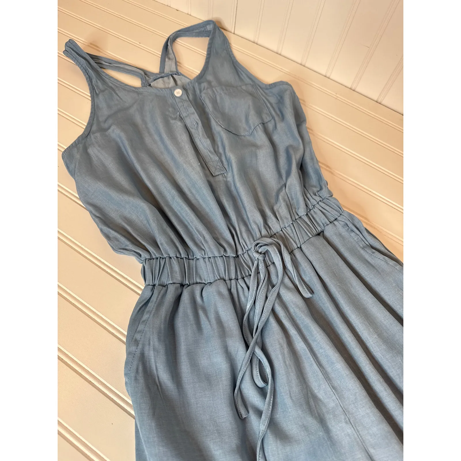 NWT Cupshe Lot of 2 Beach Cover up & Jumpsuit Ruched High-Low Dress Bundle XS - Image 9