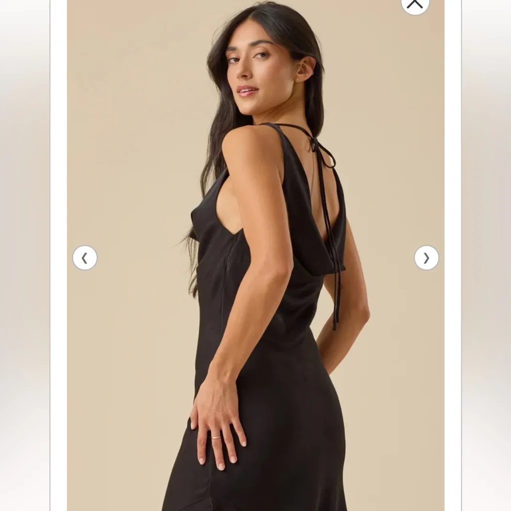 Altar'd State Black Maxi Dress - Image 2