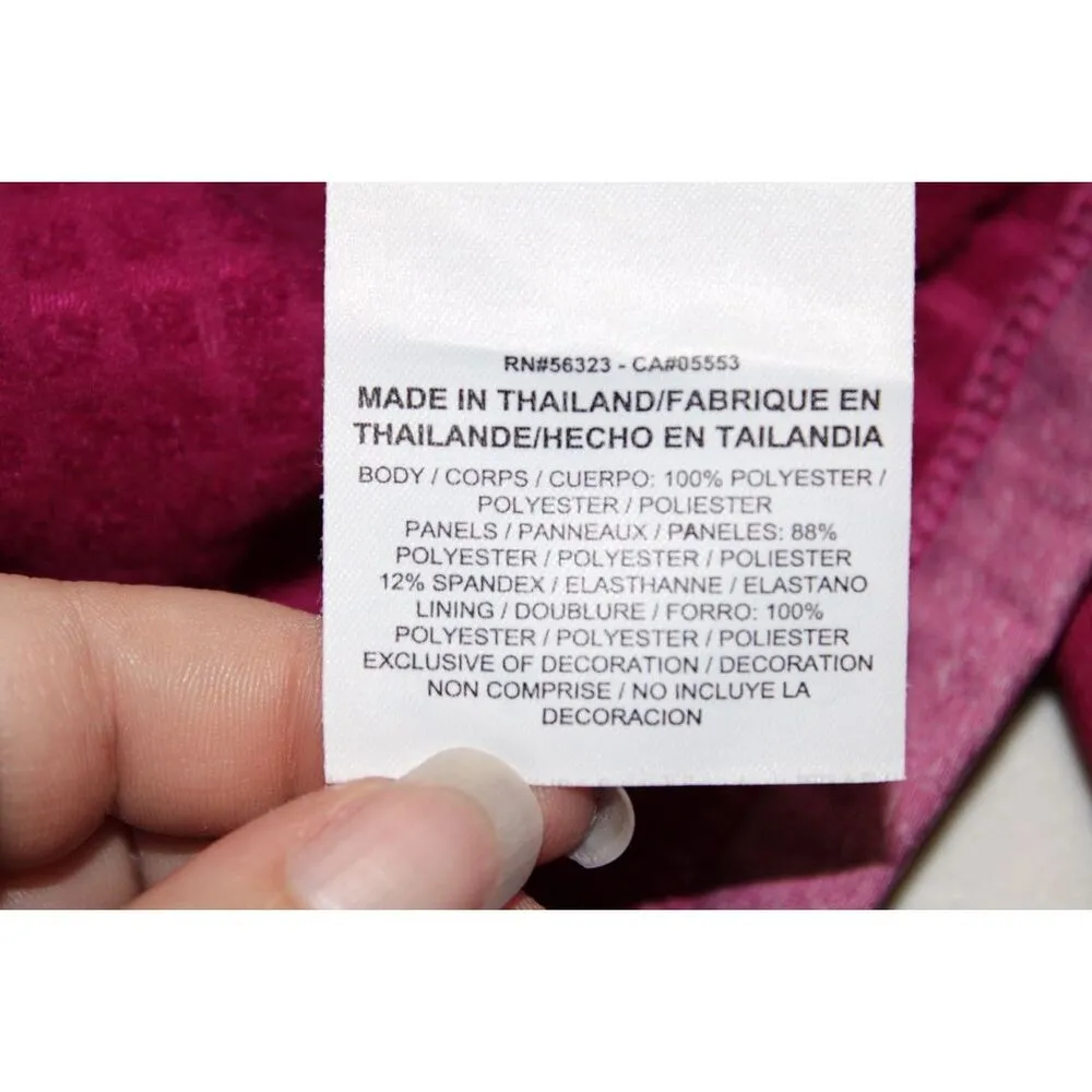 Womens Nike Dri-Fit Shield Element Full Zip Running Jacket Pink Silver Size M - Image 5