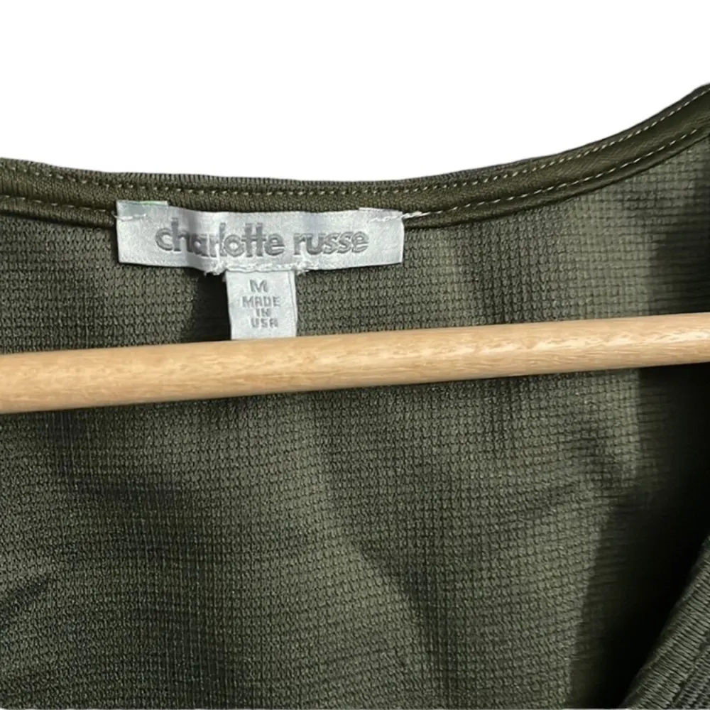 Charlotte Russe crop top medium - Image 4