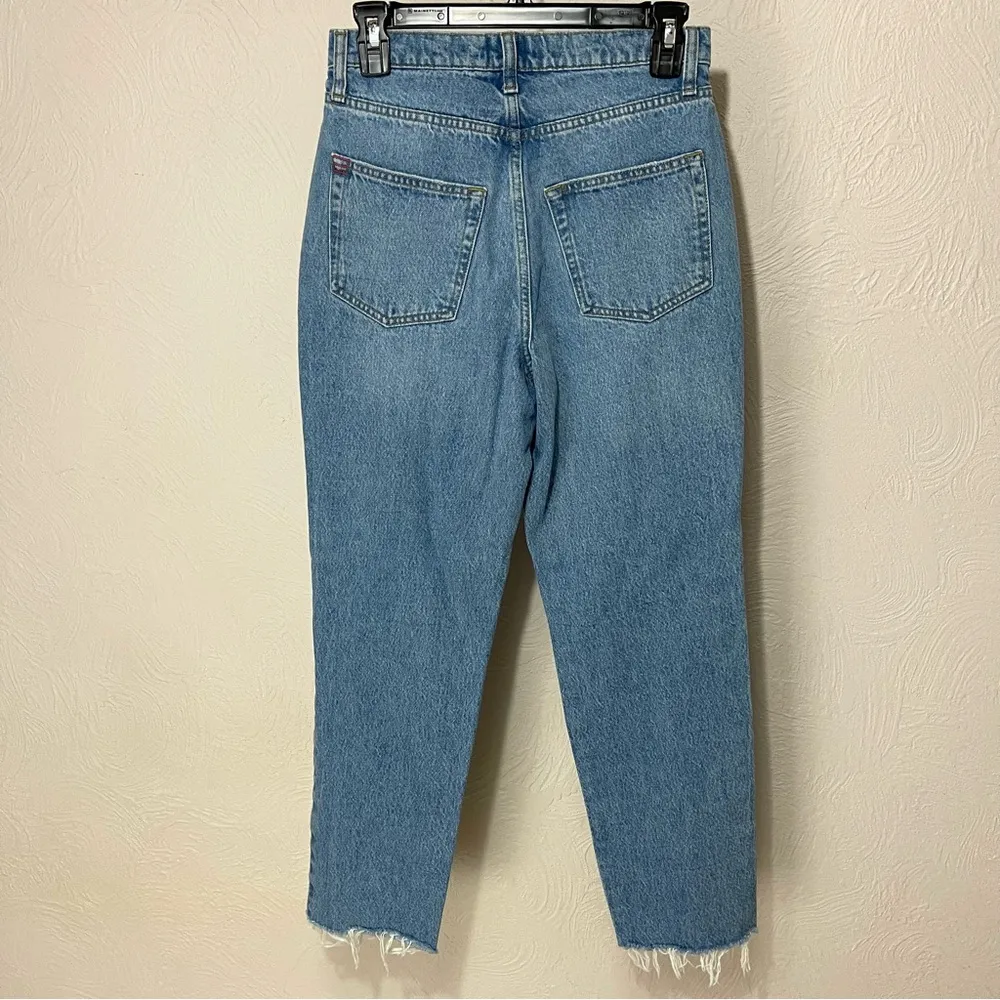BDG Blue Straight Leg Jeans with Distressed Details - Image 4