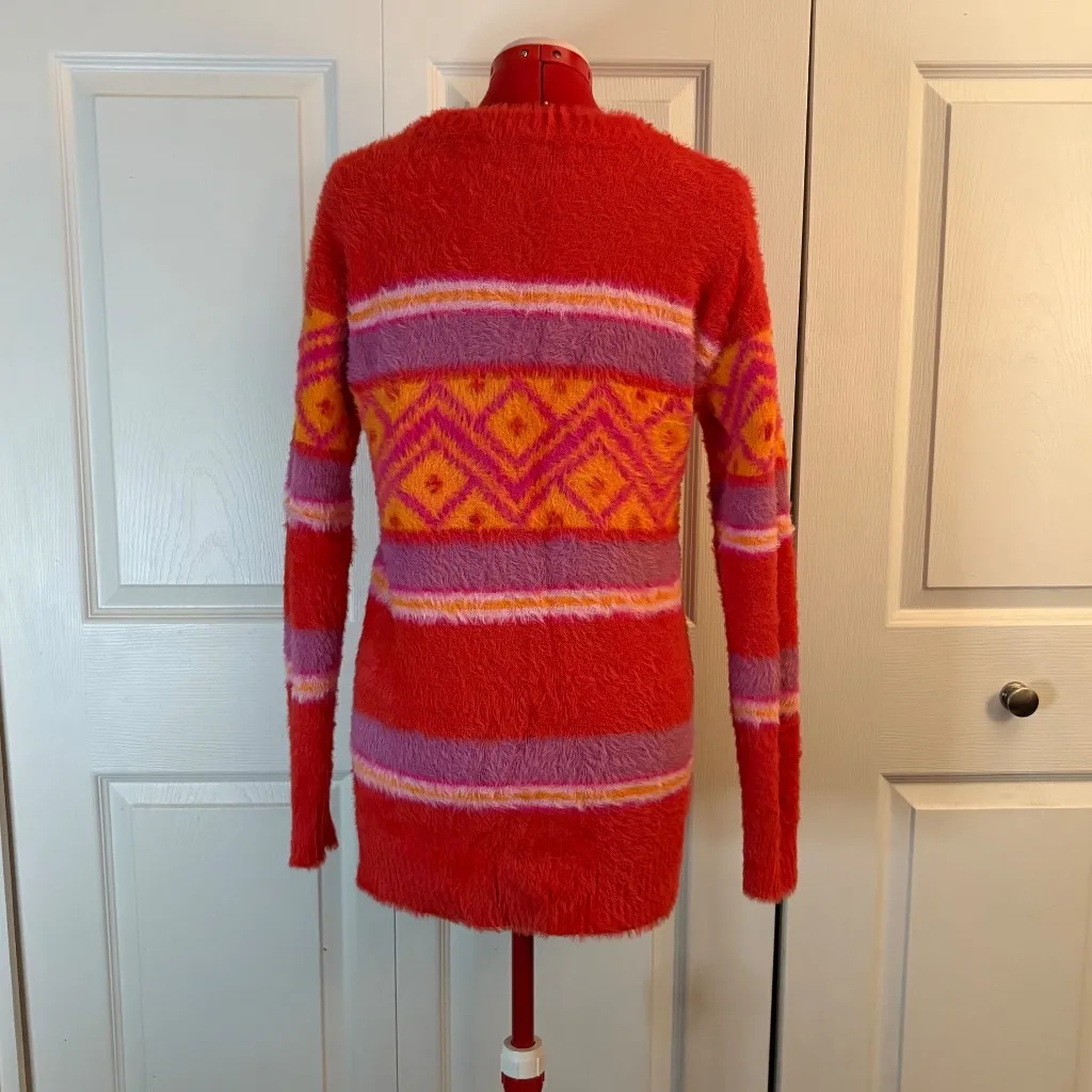 Patterned Sweater by Holiday Lane size S - Image 2