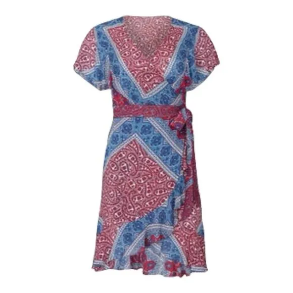 XO Success Wrap Dress M - Image 2