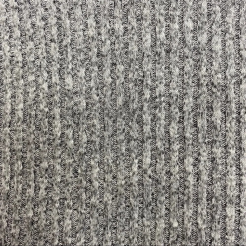 Anthropologie Saturday Sunday Ribbed Cowl Neck Hi Lo Top Heathered Grey - Image 8