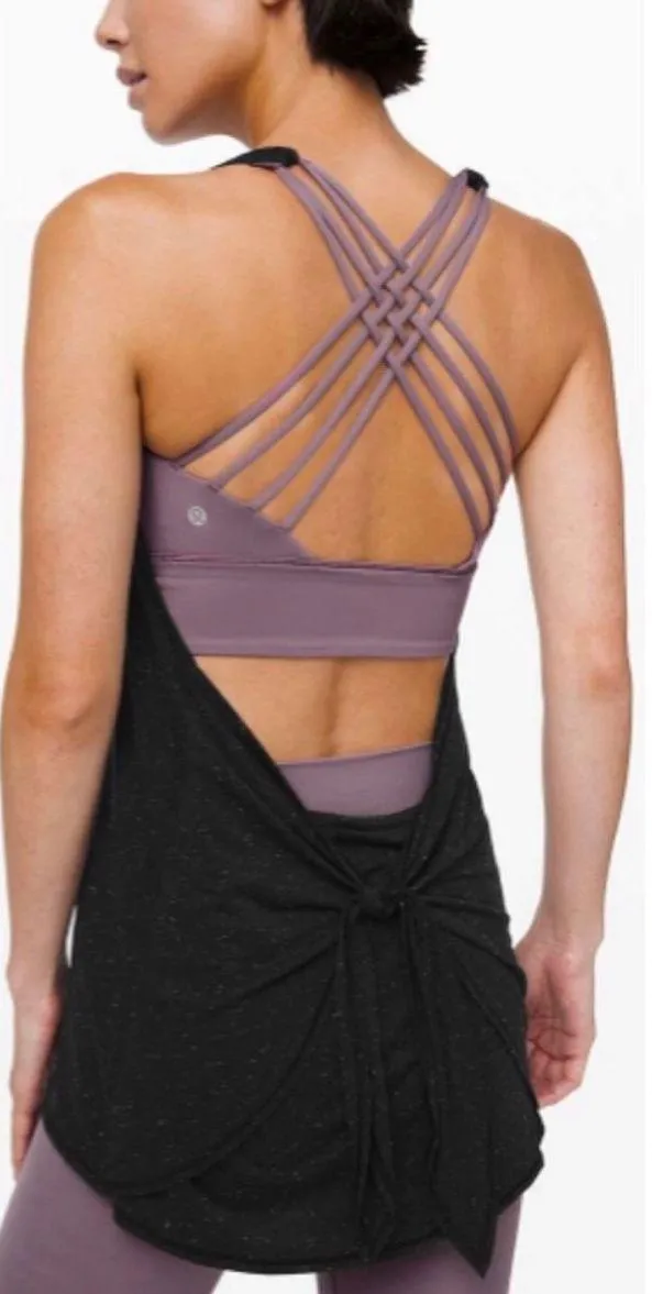 Lululemon Lulu Tied In Energy Tank Top Size 4 - Image 2