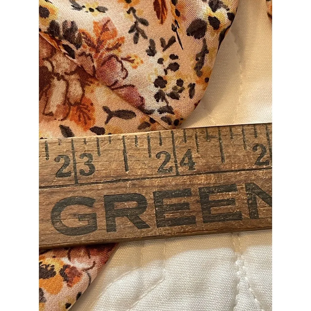 Indigo Rose Pleated Dress Floral 2x Long Sleeve‎ Modest prairie Size XXL - Image 7