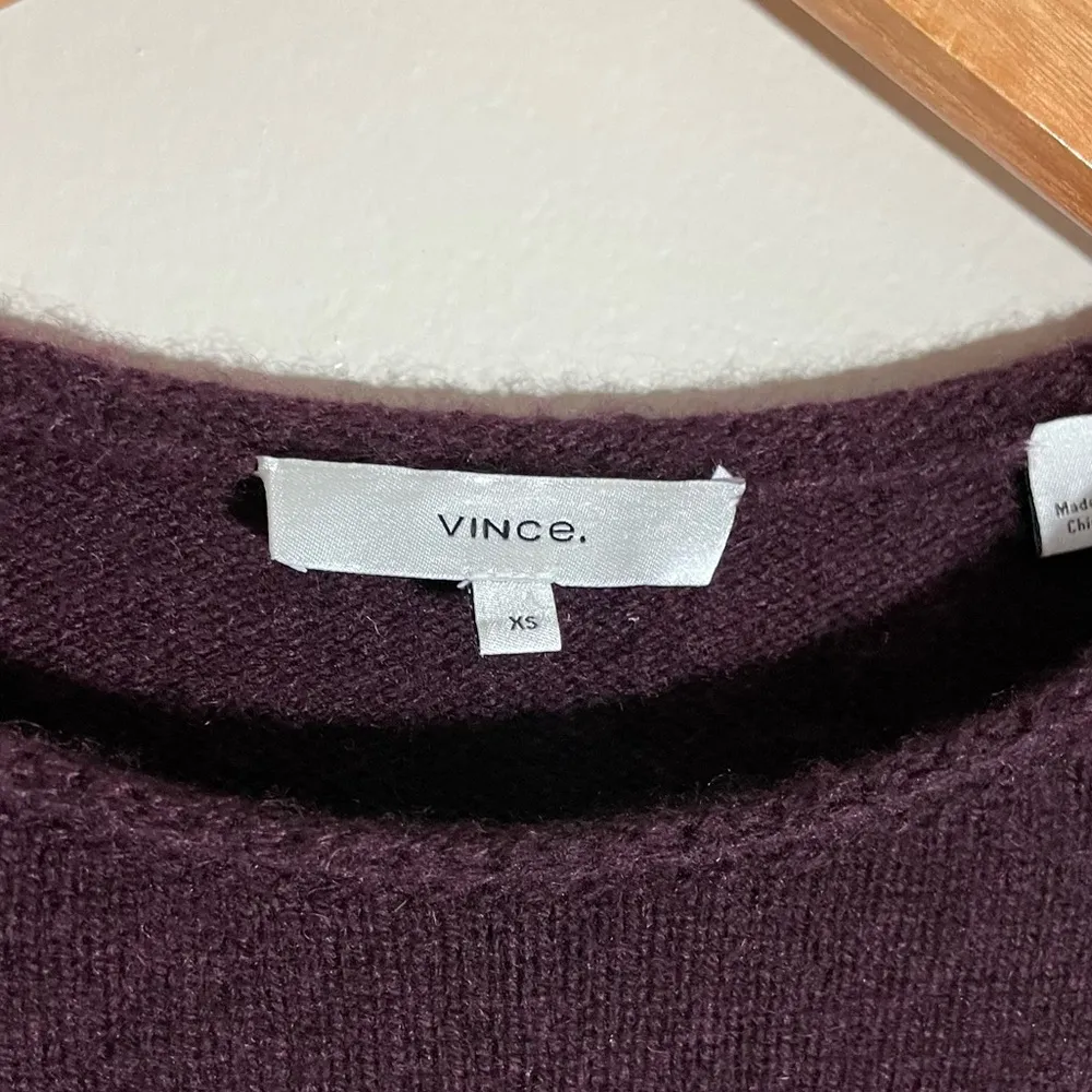 Vince Crewneck Cashmere Tunic Sweater - Image 5