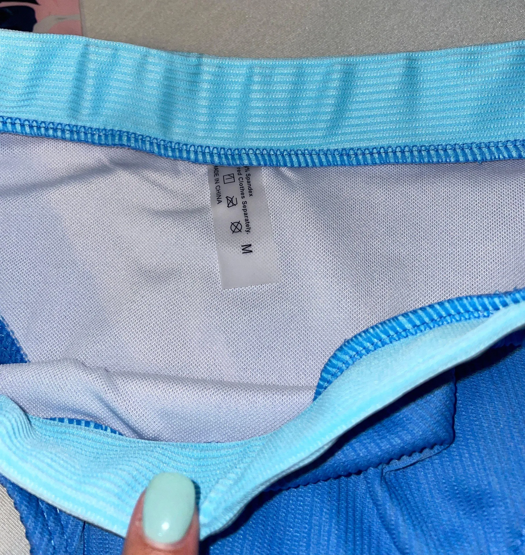 SheIn Blue  High Waisted Bikini - Image 2