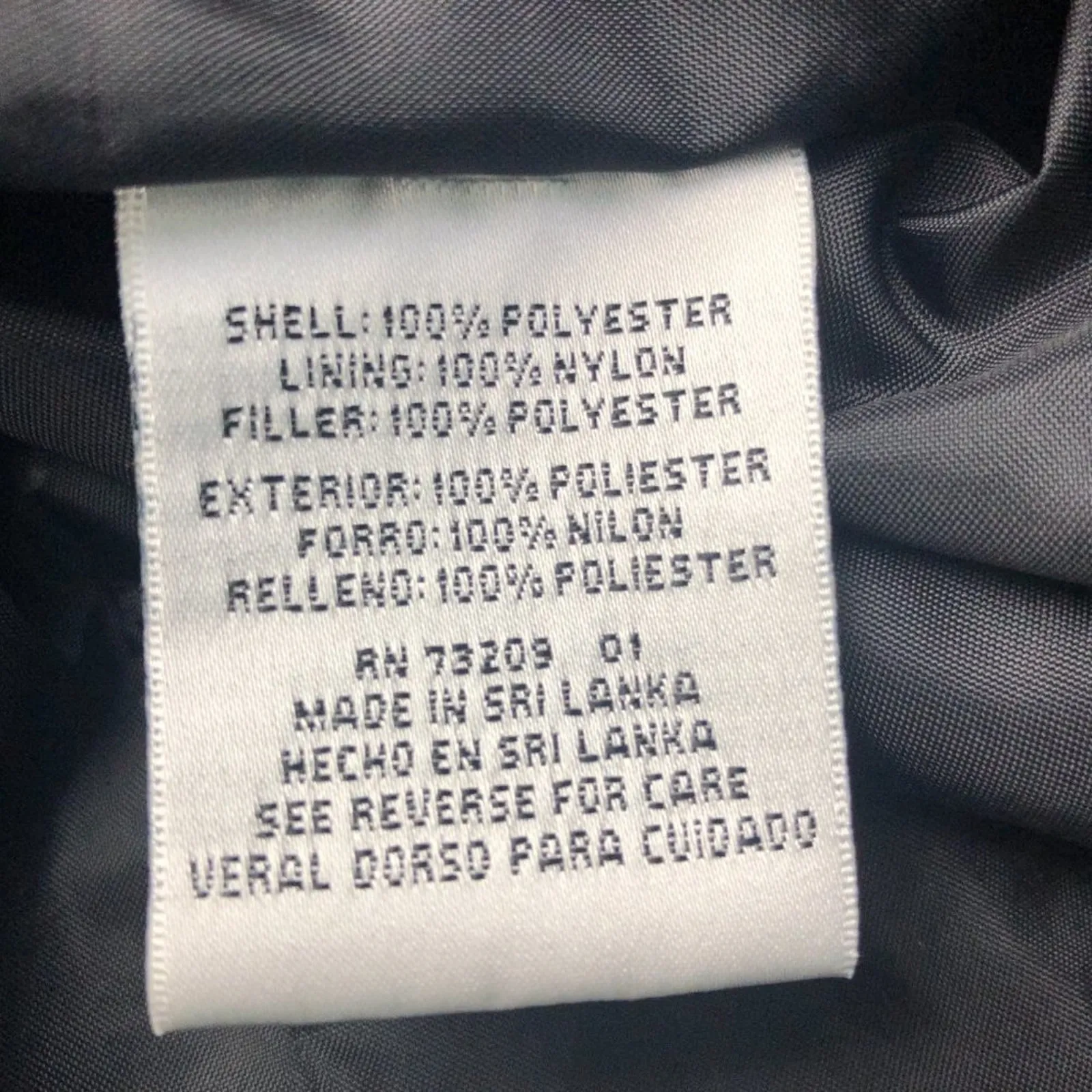 Marvin Richards Vintage Quilted Black Jacket Size Large - Image 9