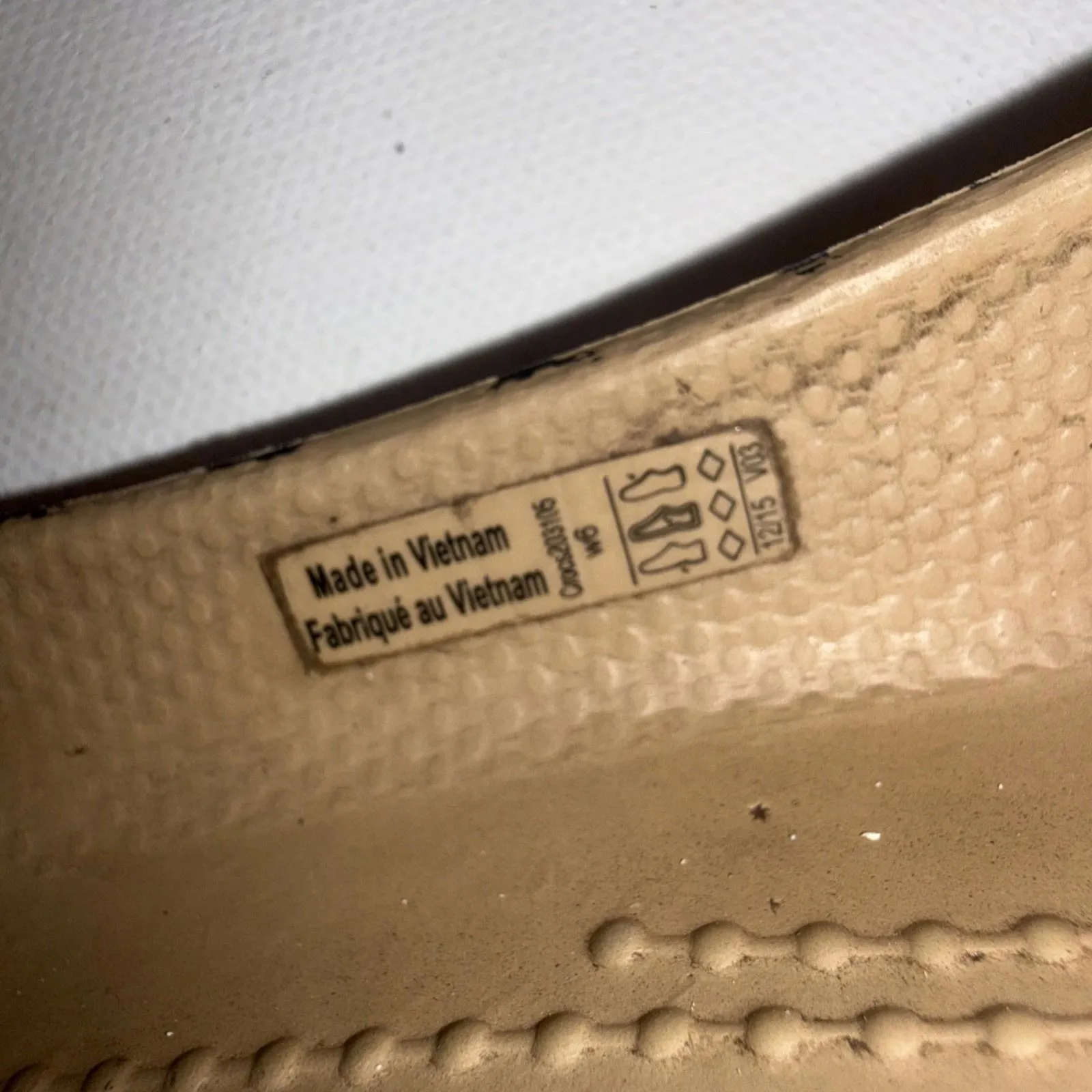 Crocs Women Boulder Colorado Animal Print SlipOn Gorpcore Water Ballet Flat Sz 6 - Image 7