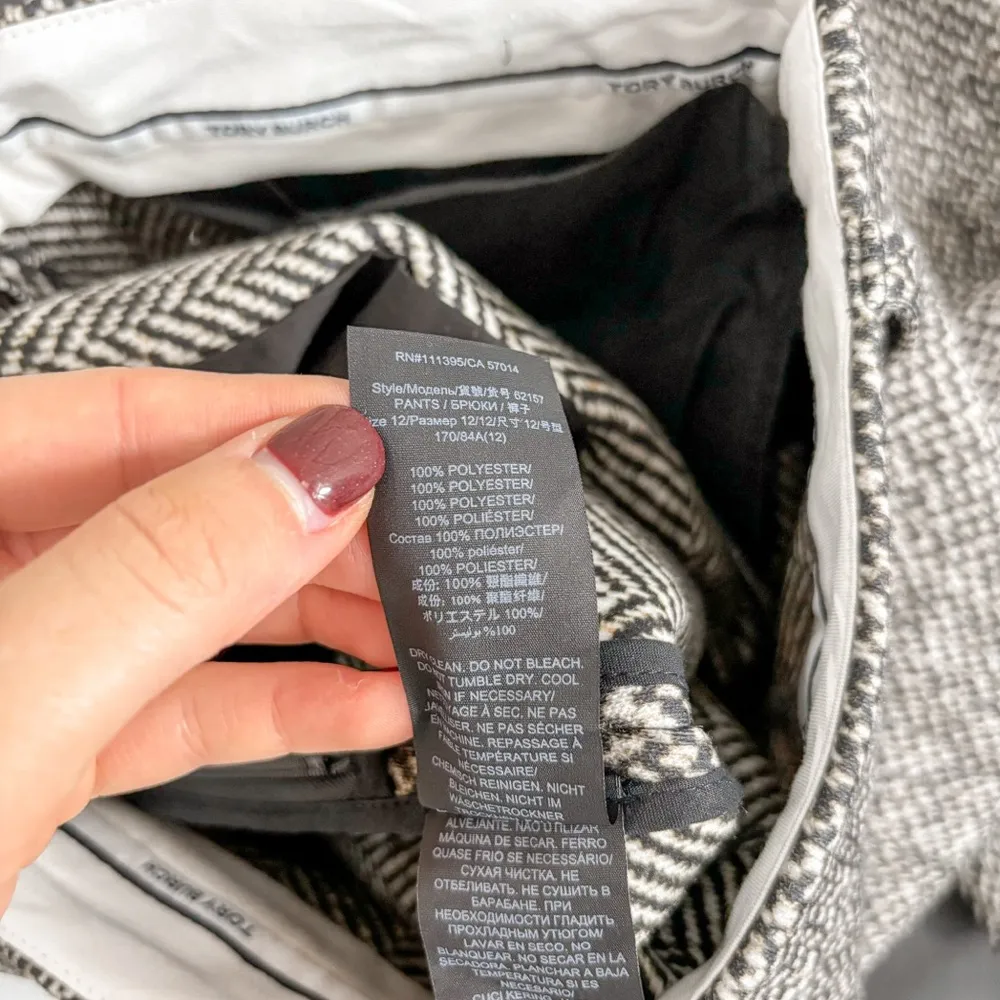 NEW Tory Burch Printed Donegal High Waist Pant - Image 7