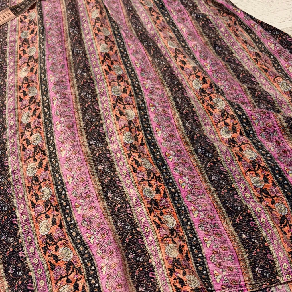 Soft Surroundings Esperanza Floral Print Maxi Dress Size Small - Image 13