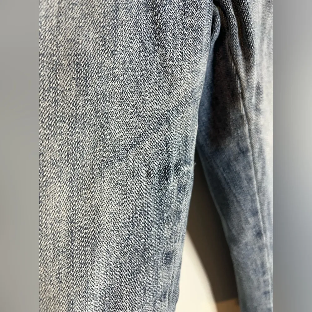 Coco + Carmen Embroidery Jeans Denim Floral Embroidery Tassel Trim End Caps S/M - Image 14