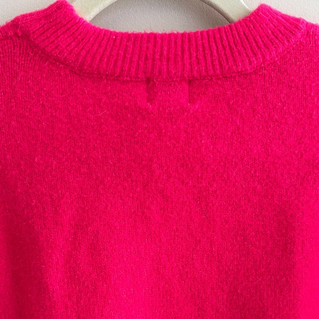 Women's Crewneck Tunic Pullover Sweater - A New Day™ Pink, Size Medium - Image 14