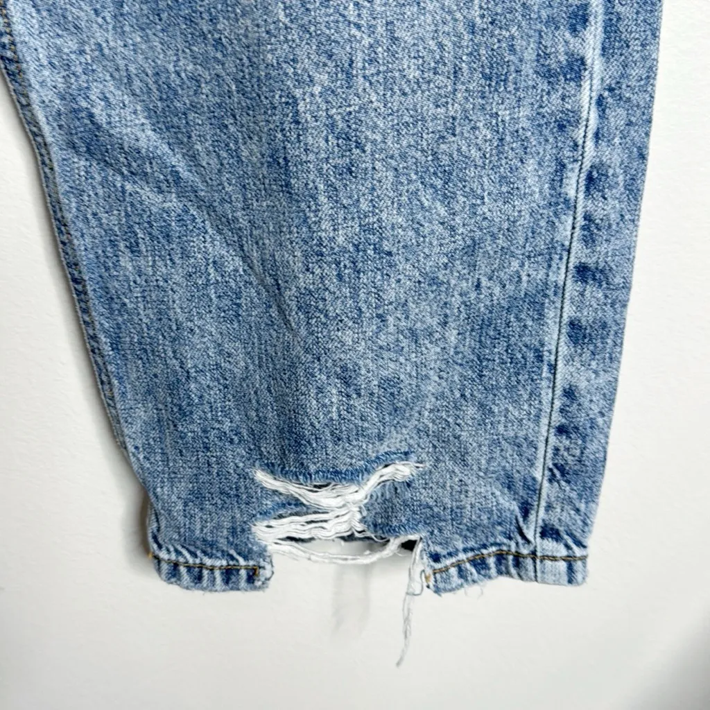 KanCan Trevie Ripped Distressed Cropped Ultra Hi - Image 8