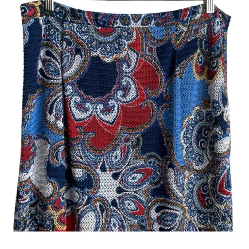 Cato Maxi Skirt Women L‎ Colorful Boho Floral Whimsical Artsy Hippie Festival - Image 5