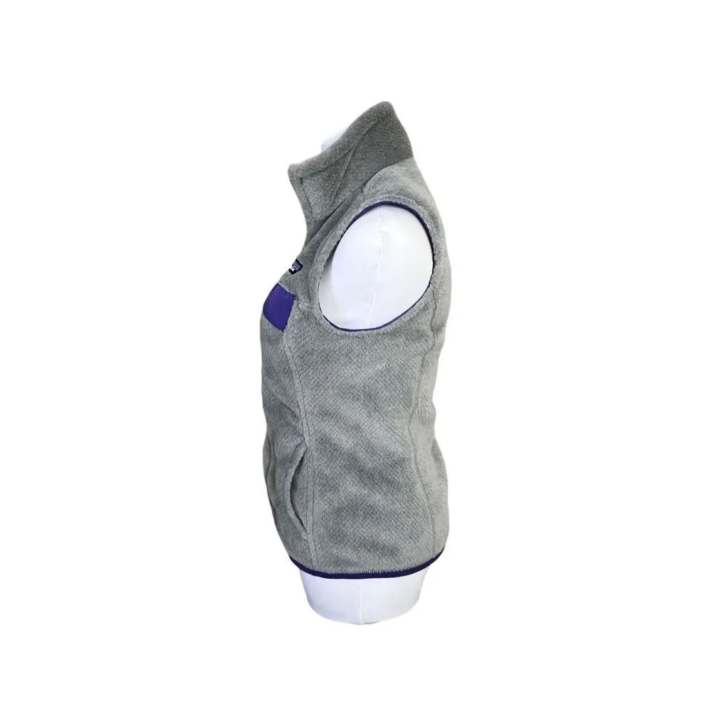 Patagonia Deep Pile Textured Fleece Sleeveless Pocket Ws Re-Tool Vest sz XS NICE - Image 3