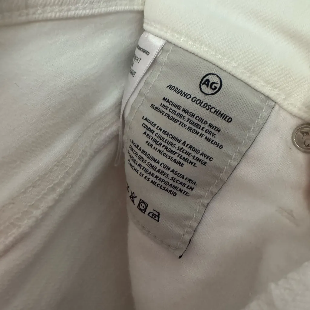 AG Adriano Goldschmied Hailey Ex-Boyfriend Roll-Up Jean Shorts - Image 7