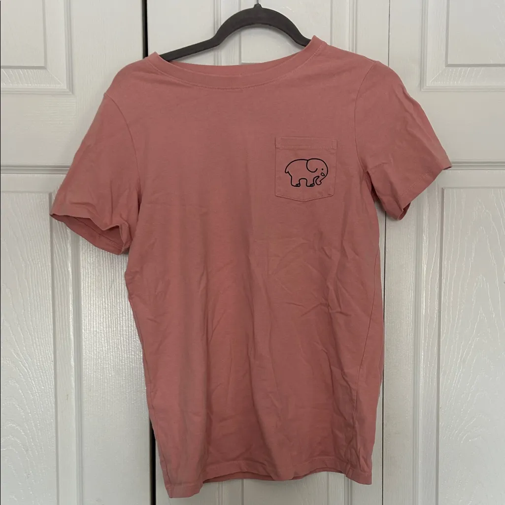 Ivory Ella Graphic Tee in Dusty Rose - Image 3