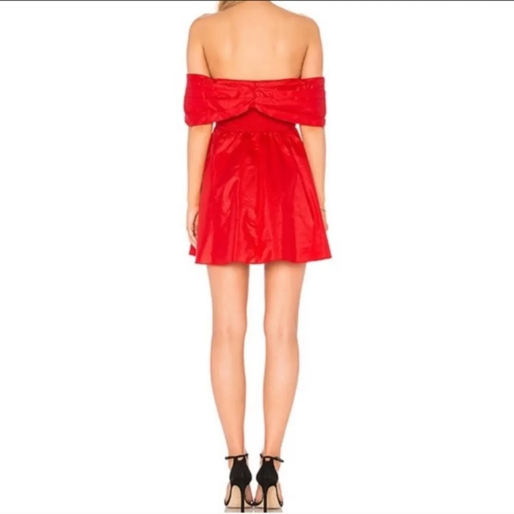 NWT L’Academie off the shoulder mini dress - Image 3