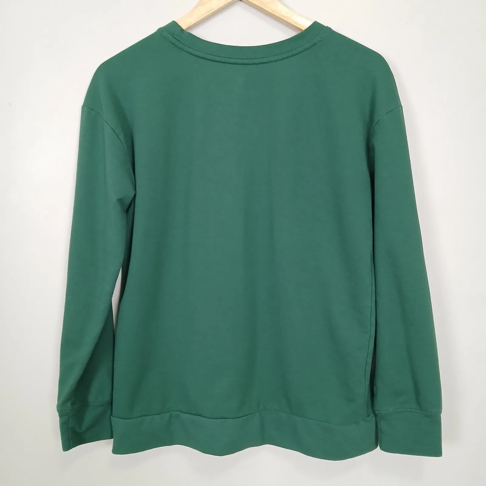 St. Patrick's Day Sweater Women Small Celtic Clover Green Shamrock Lucky Irish - Image 5