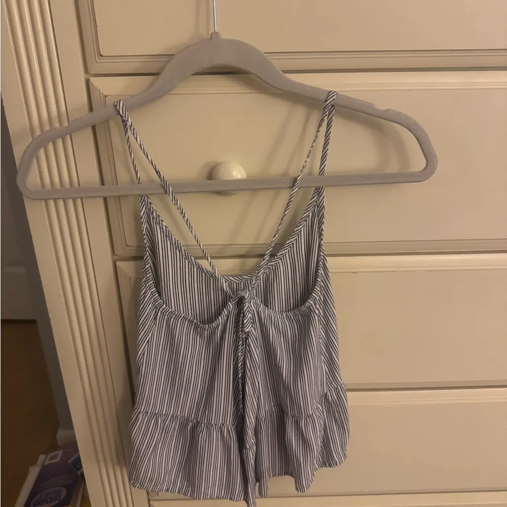 Striped Spaghetti Strap Dress - Image 2