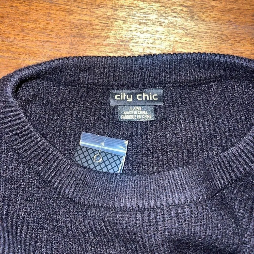 NWT City Chic Amalia Knit Dress - Image 6