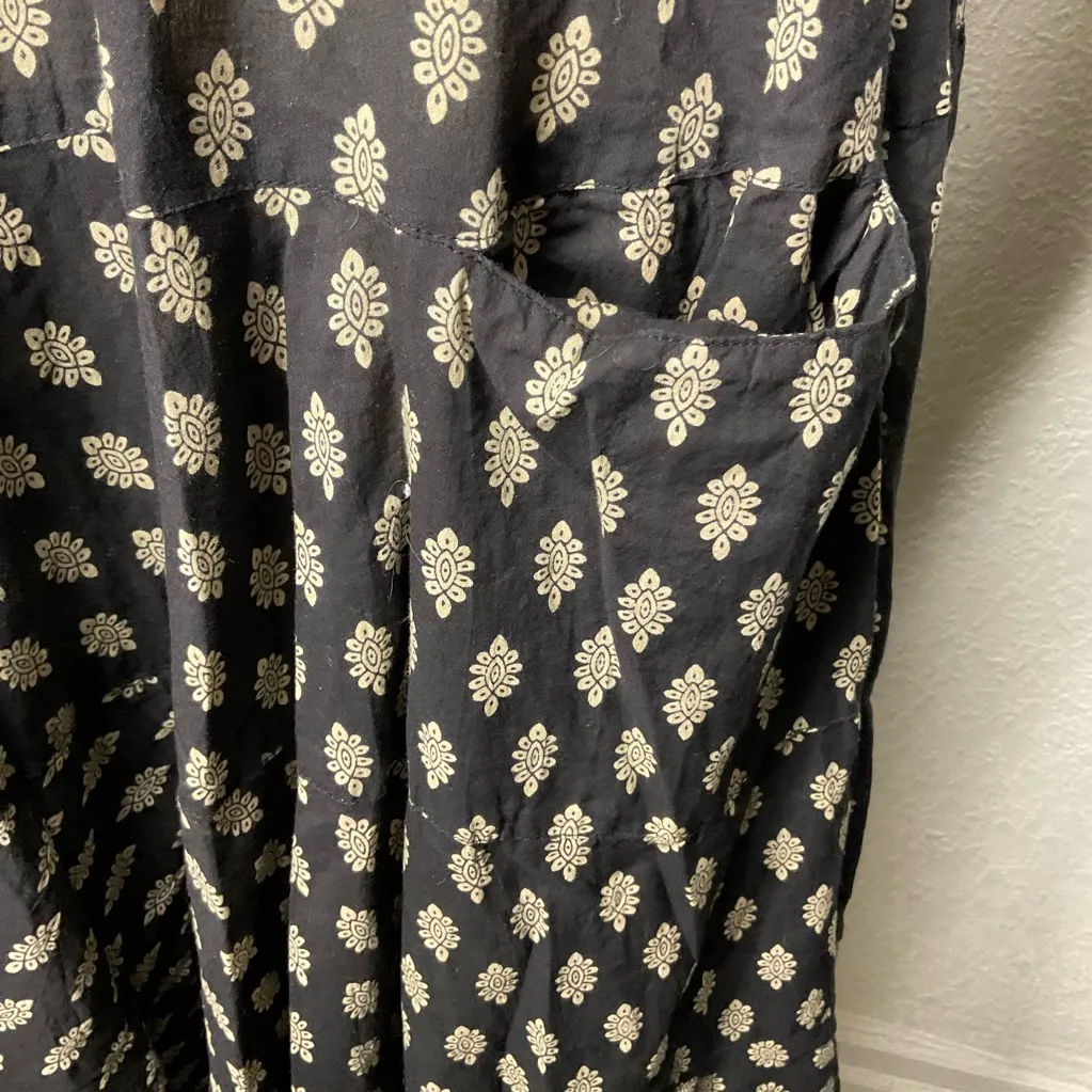 Trade Cloth Midi Dress Black - Image 4