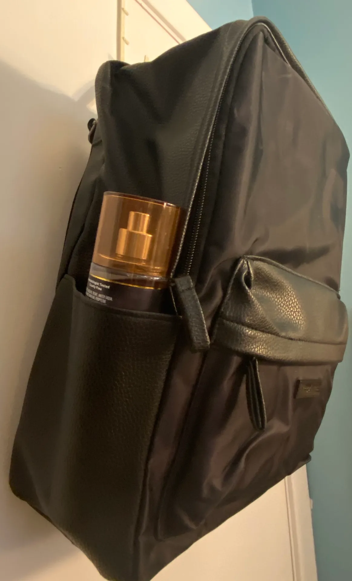 Leather Backpack Black - Image 4